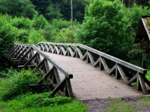 Die Urpferdbrücke an der Lieser
